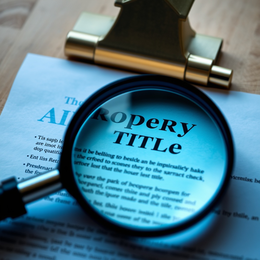 Comprehensive Title Checks